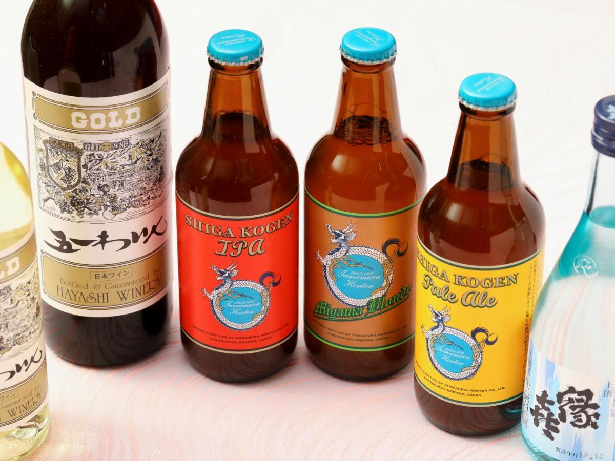 志贺市井酒店 山之內 外观 照片